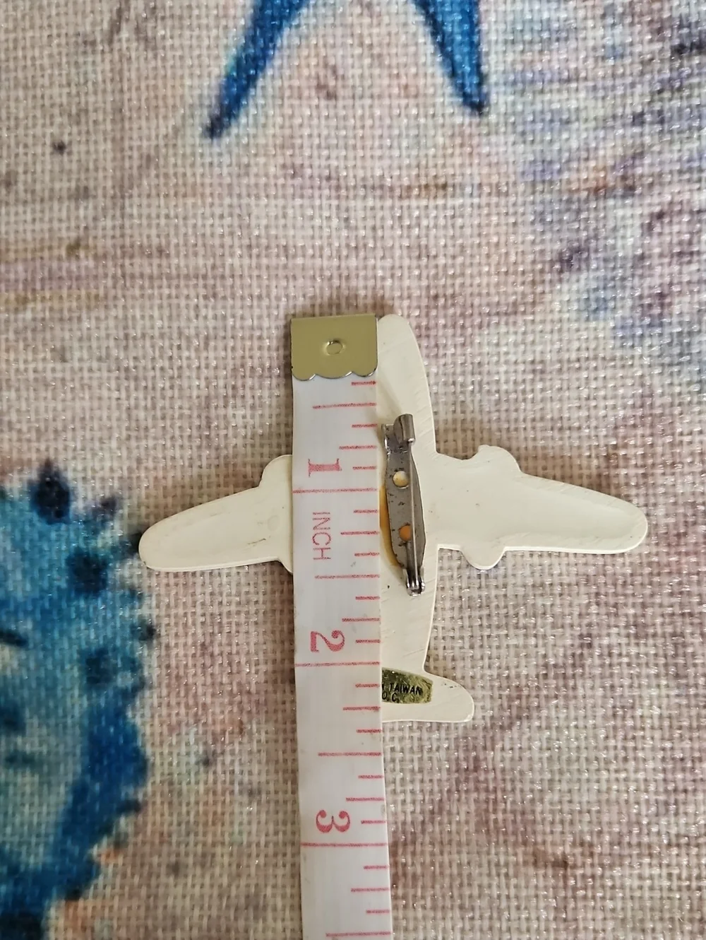 Vintage Airplane Brooch